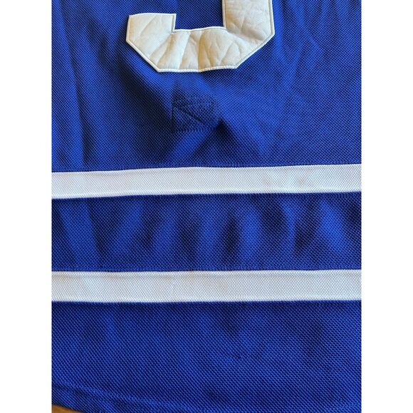 Reebok CCM Toronto Maple Leafs Stitched Jersey Phaneuf #3 Size 56 Fight Strap - Picture 16 of 16